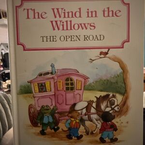 The wind in the Willows pop up vintage kids book